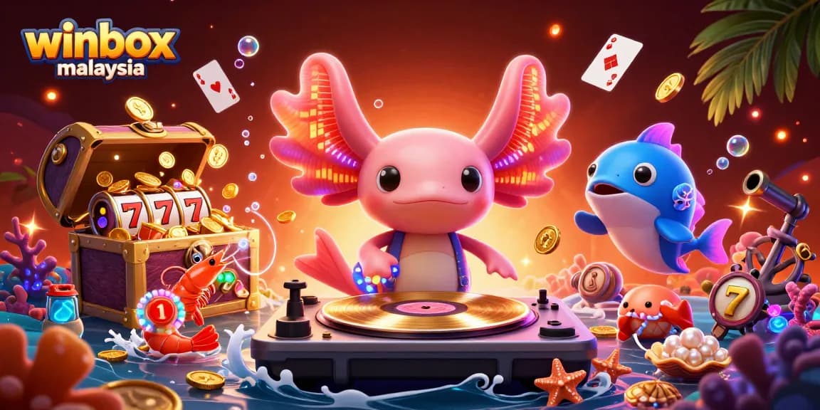 Experience top games at winbox malaysia featuring vibrant underwater gaming scene.