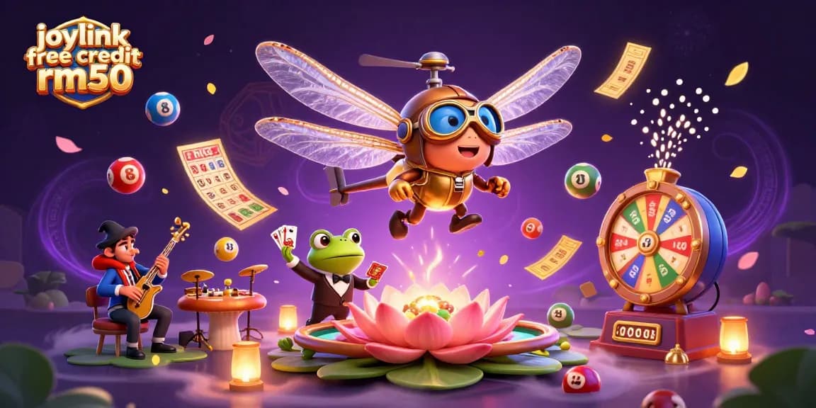 Engage with joylink free credit rm50 by experiencing vibrant casino elements and lively characters.