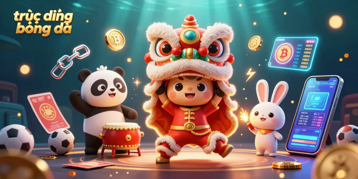 Experience stunning trực tiếp bóng đá action with vibrant characters and sports elements in this exciting digital artwork.