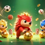 Alo8 offers a unique gambling experience with playful pangolin characters and dynamic game elements.