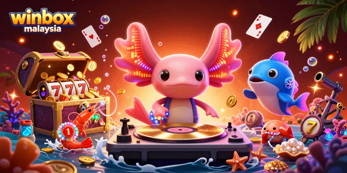 Experience top games at winbox malaysia featuring vibrant underwater gaming scene.