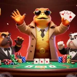 23win raptors disguised as a person entering a VIP lounge, vibrant casino elements