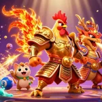 Experience thrilling jackpots and adventures with 33winn at this lively casino illustration.