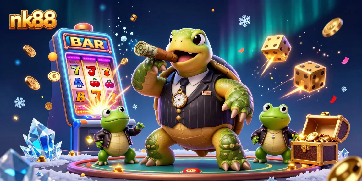 Experience jackpots and excitement at nk88 in this vibrant casino scene filled with action.